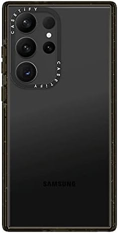 Casetify השפעה על Samsung Galaxy S23 Ultra Case [ירידה בציון צבאי 4x נבדק / 8.2ft הגנה על ירידה] - ברור שחור